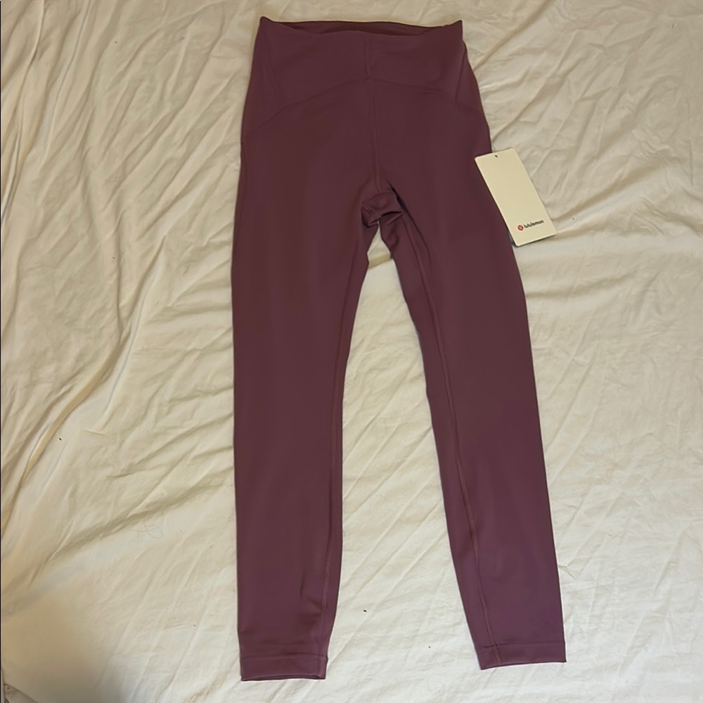 Lululemon Purple High-Waisted Leggings